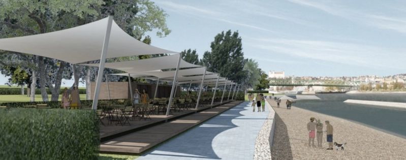 Vizualizácia podľa občianskeho návrhu Lido Laguna